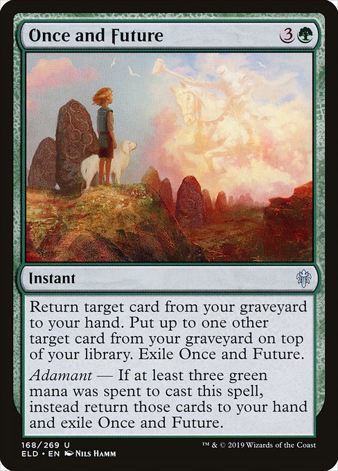 Throne of Eldraine - 168 - Once and Future - Uncommon - G - Non-foil