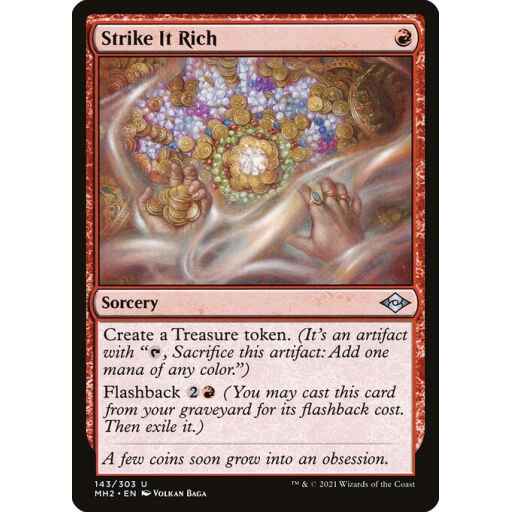Modern Horizons 2 - 143 - Strike It Rich - Uncommon - R - Non-foil