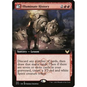 Strixhaven: School of Mages - 312 - Illuminate History - Rare - R - Foil