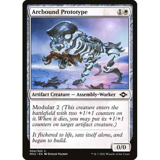 Modern Horizons 2 - 4 - Arcbound Prototype - Common - W - Foil