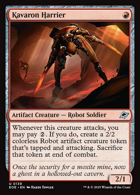 Edge of Eternities - 139 - Kavaron Harrier - Uncommon - R - Foil