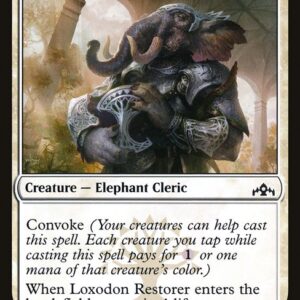 Guilds of Ravnica - 20 - Loxodon Restorer - Common - W - Non-foil