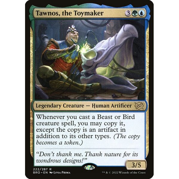 The Brothers' War - 222 - Tawnos, the Toymaker - Rare - UG - Non-foil