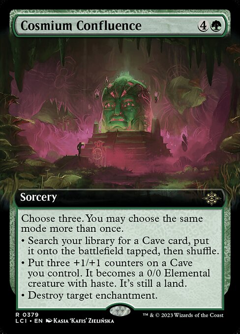 The Lost Caverns of Ixalan - 379 - Cosmium Confluence - Rare - G - Non-foil (Front)
