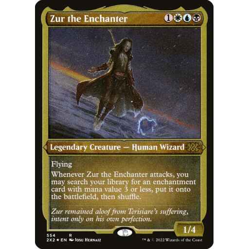 Double Masters 2022 - 554 - Zur the Enchanter - Rare - Multi - Non-foil