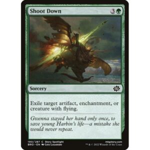 The Brothers' War - 190 - Shoot Down - Common - G - Foil