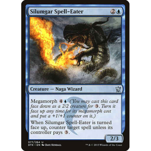 Dragons of Tarkir - 77 - Silumgar Spell-Eater - Uncommon - U - Foil