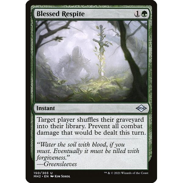 Modern Horizons 2 - 150 - Blessed Respite - Uncommon - G - Foil