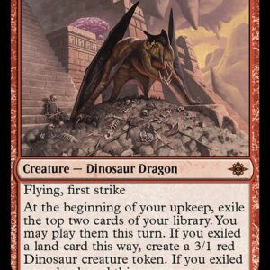 The Lost Caverns of Ixalan - 134 - Bonehoard Dracosaur - Mythic - R - Non-foil (Front)