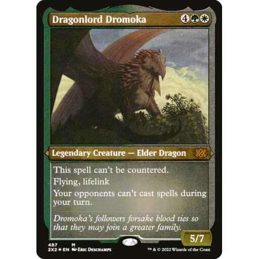Double Masters 2022 - 487 - Dragonlord Dromoka - Mythic - WG - Non-foil