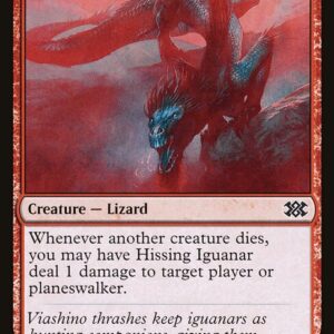 Double Masters 2022 - 113 - Hissing Iguanar - Common - R - Foil
