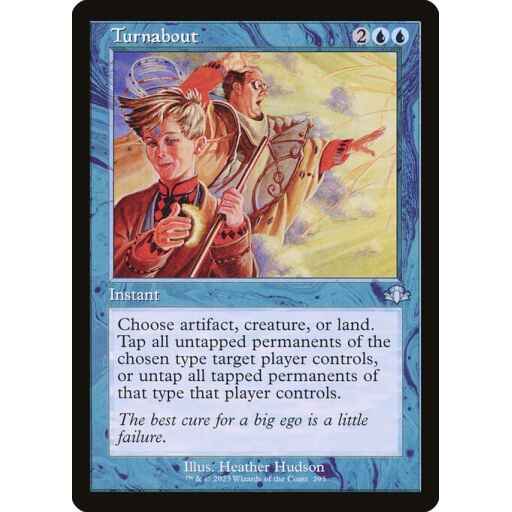 Dominaria Remastered - 295 - Turnabout - Uncommon - U - Non-foil
