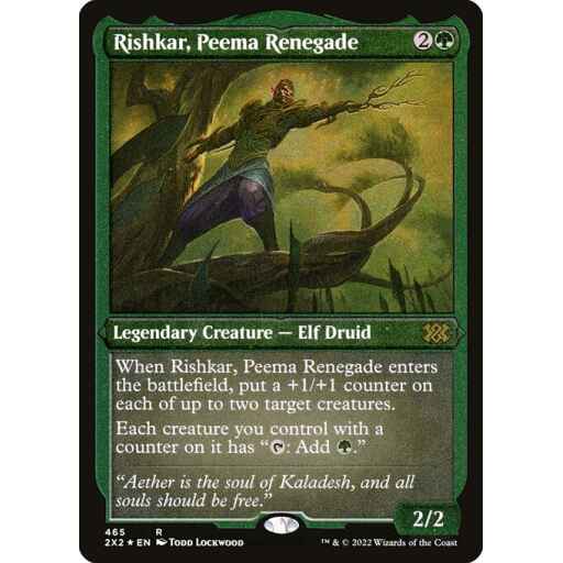 Double Masters 2022 - 465 - Rishkar, Peema Renegade - Rare - G - Non-foil