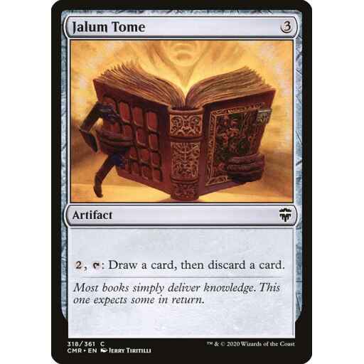 Commander Legends - 318 - Jalum Tome - Common - C - Non-foil