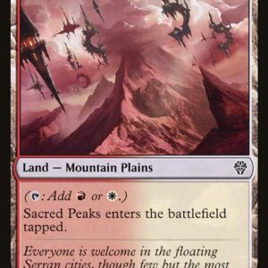 Dominaria United - 254 - Sacred Peaks - Common - C - Foil