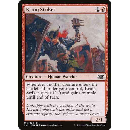 Double Masters 2022 - 114 - Kruin Striker - Common - R - Non-foil