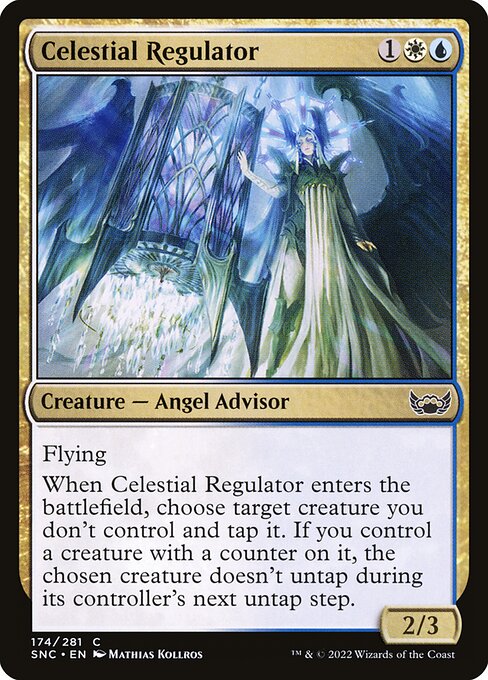 Streets of New Capenna - 174 - Celestial Regulator - Common - WU - Non-foil