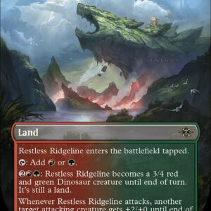 The Lost Caverns of Ixalan - 350 - Restless Ridgeline - Rare - C - Non-foil (Front)