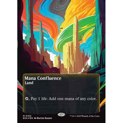 Edge of Eternities: Stellar Sights - 160 - Mana Confluence - Mythic - C - Foil