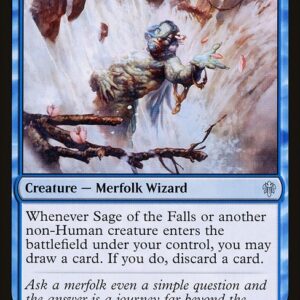 Throne of Eldraine - 63 - Sage of the Falls - Uncommon - U - Non-foil