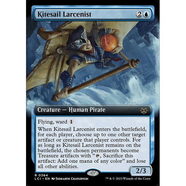 The Lost Caverns of Ixalan - 364 - Kitesail Larcenist - Rare - U - Non-foil (Front)