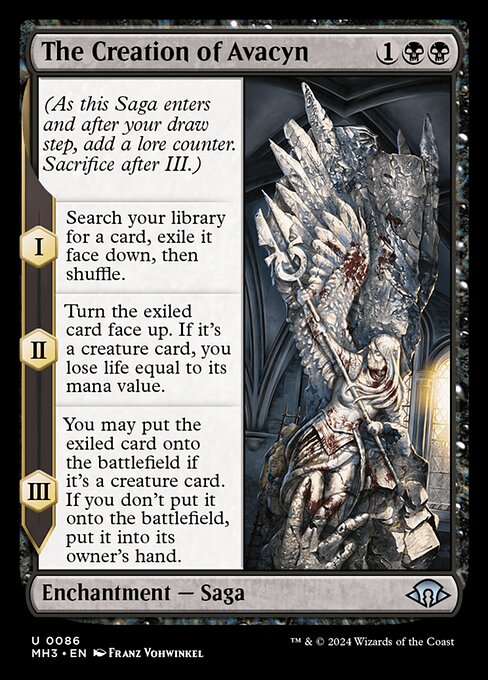 Modern Horizons 3 - 86 - The Creation of Avacyn - Uncommon - B - Foil