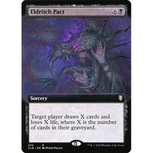 Commander Legends: Battle for Baldur's Gate - 574 - Eldritch Pact - Rare - B - Foil