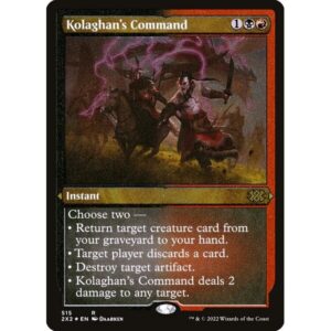 Double Masters 2022 - 515 - Kolaghan's Command - Rare - BR - Non-foil