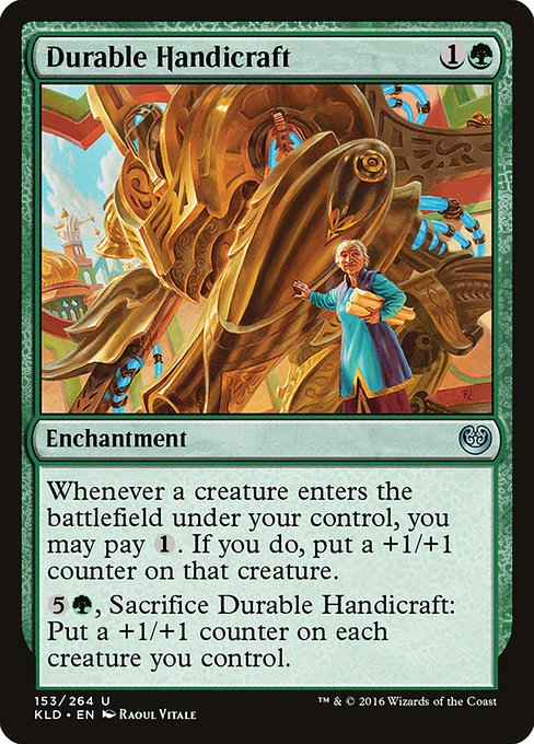 Kaladesh - 153 - Durable Handicraft - Uncommon - G - Non-foil (Front)