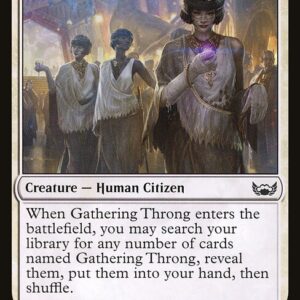 Streets of New Capenna - 13 - Gathering Throng - Common - W - Non-foil