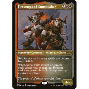 Double Masters 2022 - 497 - Firesong and Sunspeaker - Rare - WR - Non-foil