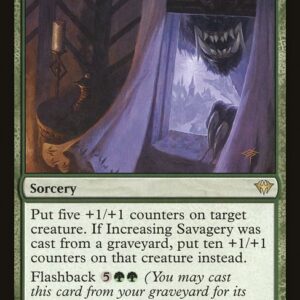 Dark Ascension - 120 - Increasing Savagery - Rare - G - Foil (Front)