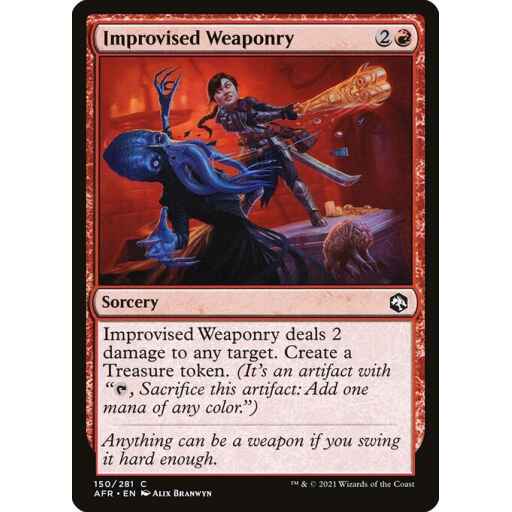 Adventures in the Forgotten Realms - 150 - Improvised Weaponry - Common - R - Non-foil