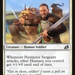 Ikoria: Lair of Behemoths - 27 - Perimeter Sergeant - Common - W - Non-foil (Front)