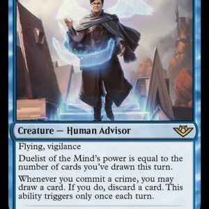 Outlaws of Thunder Junction - 45 - Duelist of the Mind - Rare - U - Non-foil