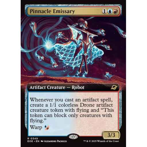 Edge of Eternities - 349 - Pinnacle Emissary - Rare - UR - Non-foil
