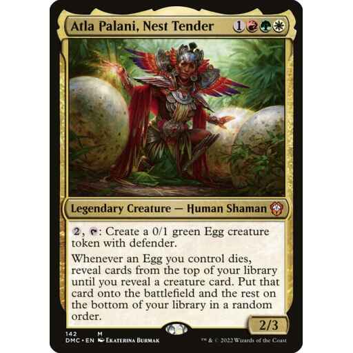Dominaria United Commander - 142 - Atla Palani, Nest Tender - Mythic - Multi - Non-foil