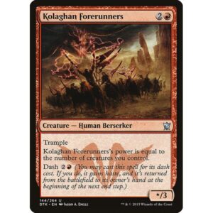 Dragons of Tarkir - 144 - Kolaghan Forerunners - Uncommon - R - Foil