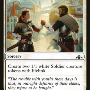 Guilds of Ravnica - 27 - Sworn Companions - Common - W - Foil