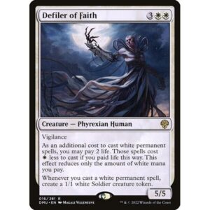 Dominaria United - 16 - Defiler of Faith - Rare - W - Foil
