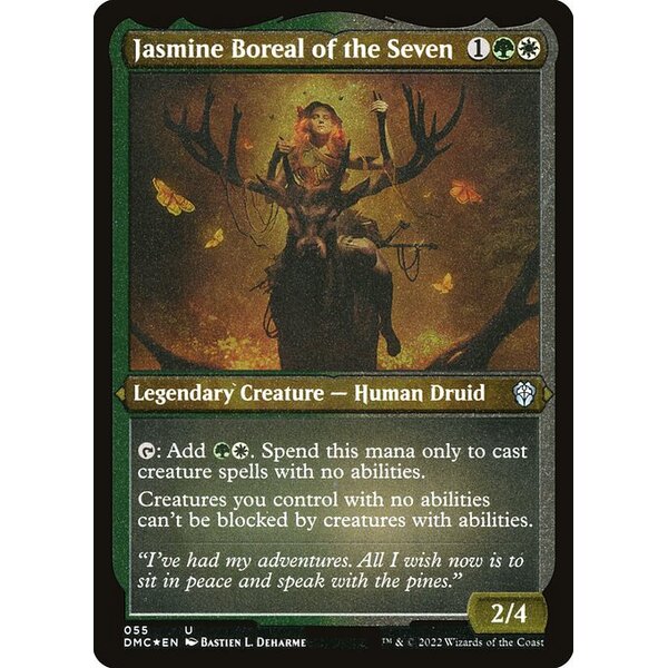 Dominaria United Commander - 55 - Jasmine Boreal of the Seven - Uncommon - WG - Non-foil
