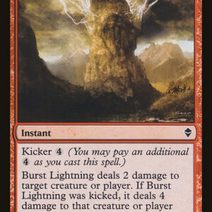 Zendikar - 119 - Burst Lightning - Common - R - Non-foil