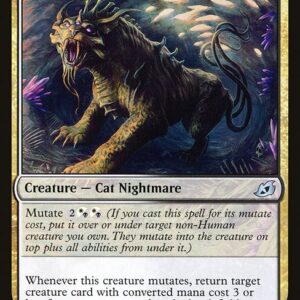 Ikoria: Lair of Behemoths - 196 - Necropanther - Uncommon - WB - Non-foil (Front)