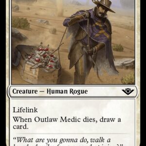 Outlaws of Thunder Junction - 23 - Outlaw Medic - Common - W - Foil