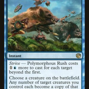 Journey into Nyx - 46 - Polymorphous Rush - Rare - U - Foil (Front)