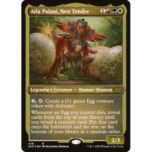 Double Masters 2022 - 476 - Atla Palani, Nest Tender - Rare - Multi - Non-foil