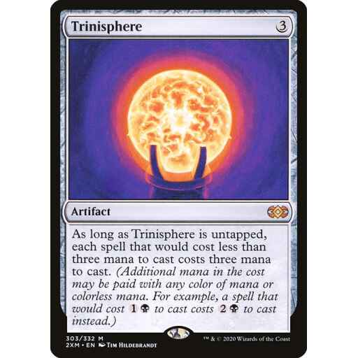 Double Masters - 303 - Trinisphere - Mythic - C - Foil