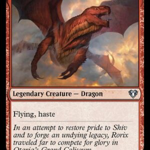 Commander Masters - 251 - Rorix Bladewing - Uncommon - R - Non-foil