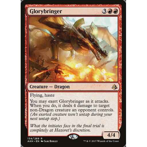 Amonkhet - 134 - Glorybringer - Rare - R - Non-foil