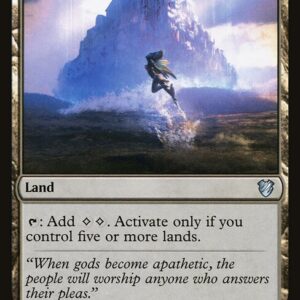 Midnight Hunt Commander - 186 - Temple of the False God - Uncommon - C - Non-foil (Front)